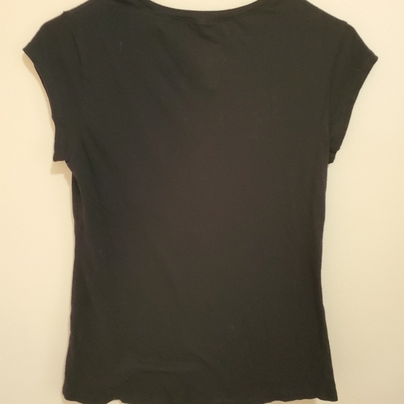 ❤ Justice short sleeve black shirt size 16 - Picture 3 of 3